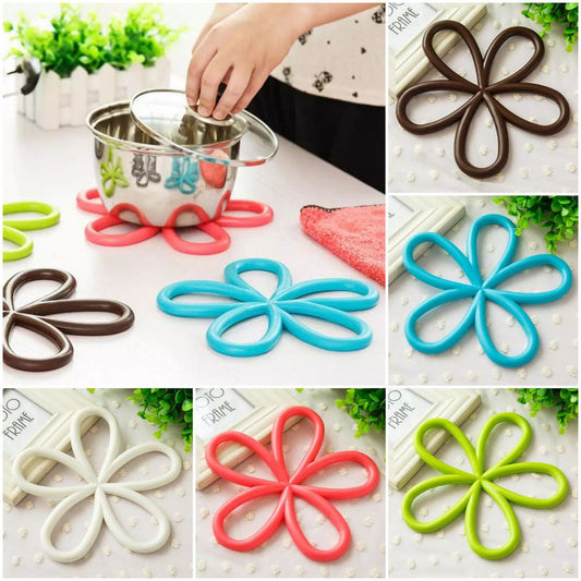 Silicone Flower Hot Pot Mat Stand Heat Resistant Mat For Protect your