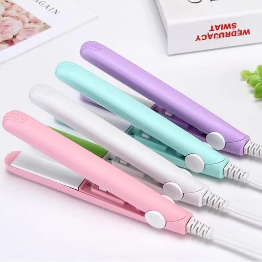 Mini Portable Hair Straightner / air smooth, silky, frizz-free and healthy.