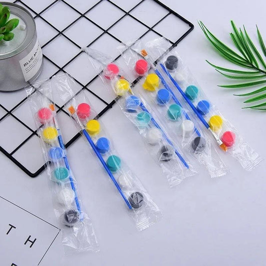 High Quality Non-toxic Kids Drawing Use 6 Pack Acrylic Paints Set 6