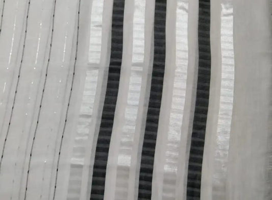 Lawn khadi border scarf