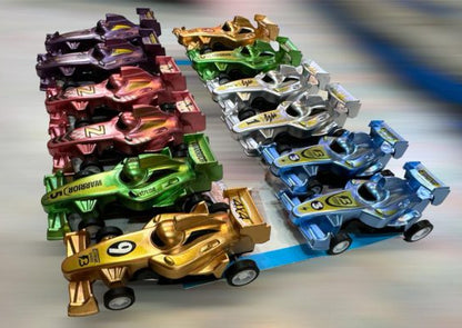 TOY TRIBE F1 - 12 pcs Car set Pull back Race