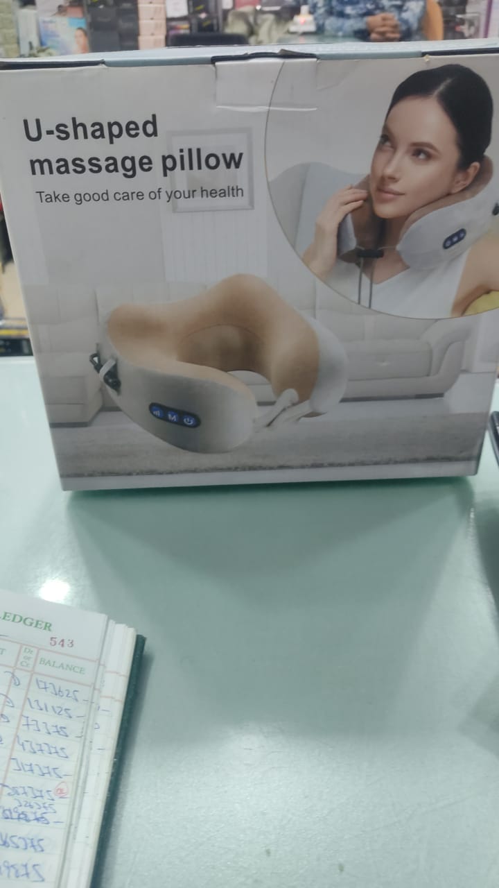 Jinserta Neck Cushion Massager - USB Charging Massage Pillow