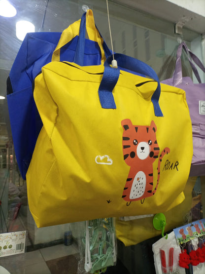 Baby Dinosaur Cloth Organizer And Storage Handbag Portable | only blue color