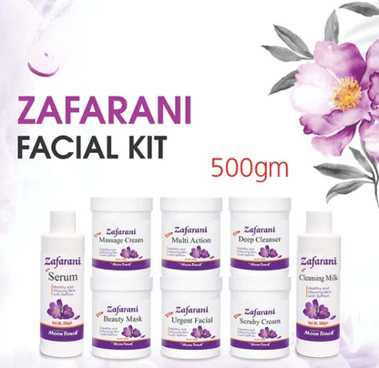 Zafarani Facial Set 50ml , hydrated, glowing skin with Zafarani's Facial Set