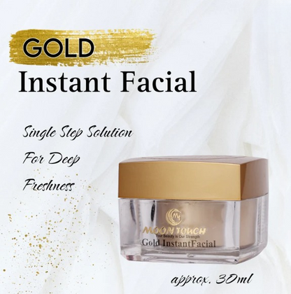 Gold Facial Single Step Solution For Deep Freshness 30ml