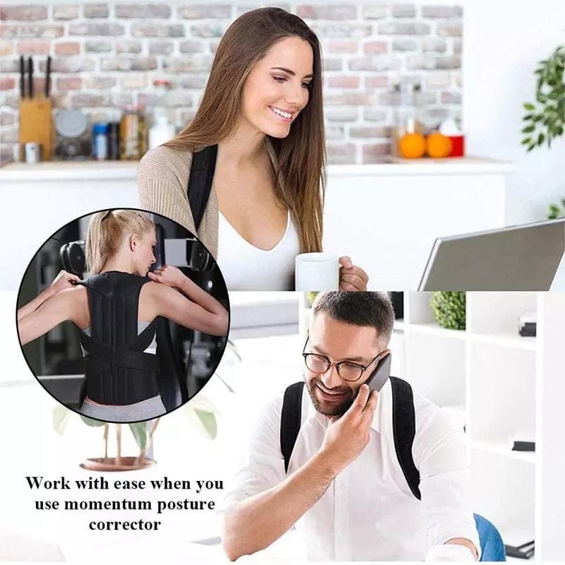 Adjustable Posture Back Belt, Posture Corrector Belt For Men And Women, Back
