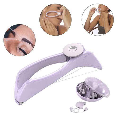 Eyebrow Threading Tool Modern Plastic Cotton Facial &amp; Body Hair Remover