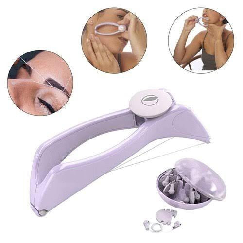 Eyebrow Threading Tool Modern Plastic Cotton Facial &amp; Body Hair Remover