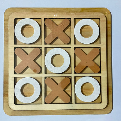tic-tac-toe toy XO Board Game XO Chess Parent-Child Educational Toys(random color )