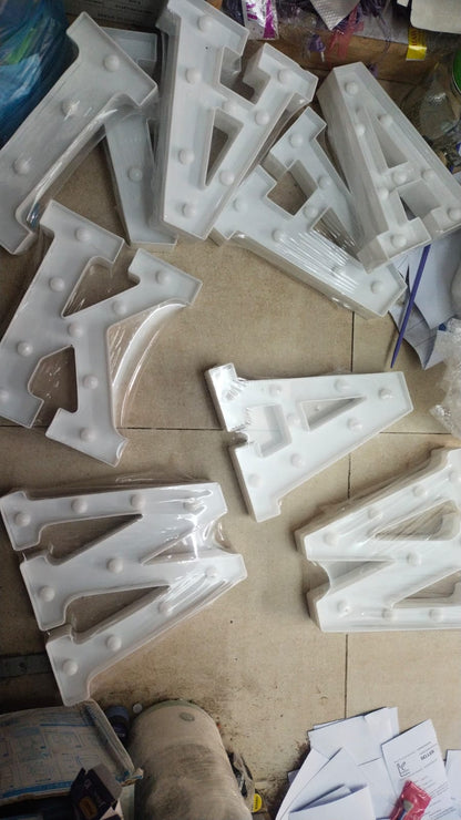 1pcs LED Alphabet Battery Operated All Led Letter A TO Z For