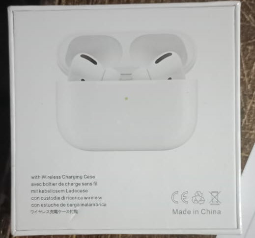 White New Apple Airpod Pro Hengxuan (High Copy With Popup Msg/Locate In