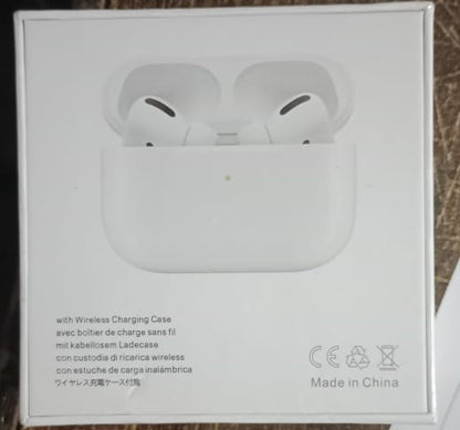 White New Apple Airpod Pro Hengxuan (High Copy With Popup Msg/Locate In
