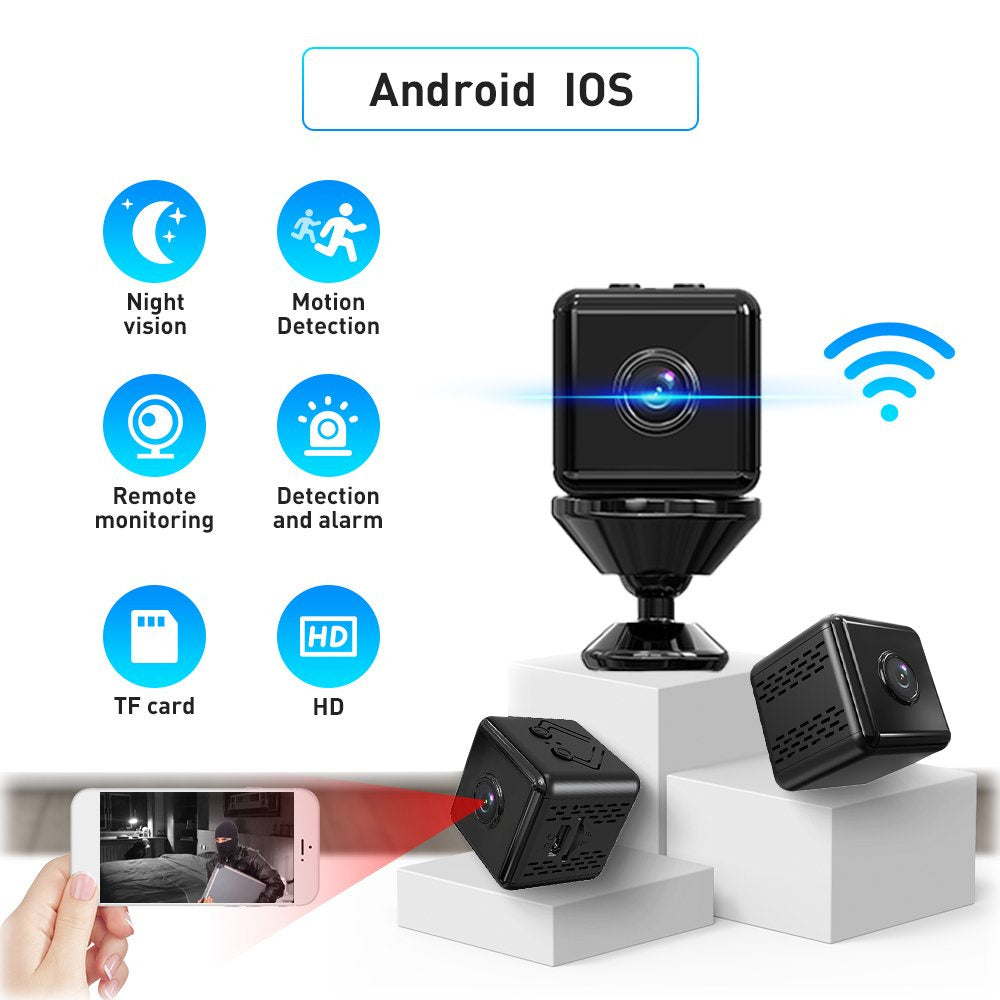 New X9 1080p Hd 2mp Magnetic Wifi Mini Camera FtyCamPro App
