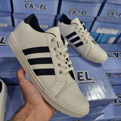 Black Stripe Canvas Sneakers (Rotterdam (991) - 41-44)