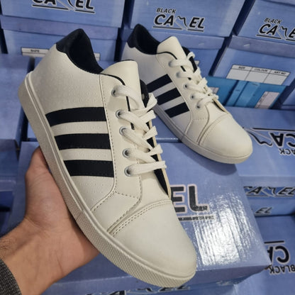 Black Stripe Canvas Sneakers (Rotterdam (991) - 41-44)