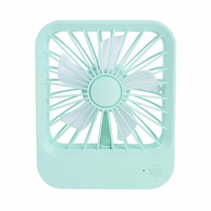Quite Hanging Desk Fan, Mini USB Rechargeable Fan, Quiet Mini Desktop Cooling