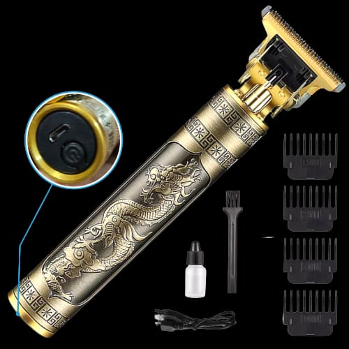 T9 Professional Beard Trimmer Haircut Shaving Machine for Men (Metal