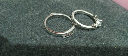 1 Pair of Couple ring for engagement and friendship gift | Stainless