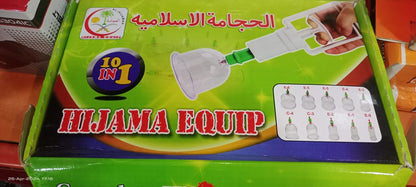 Hijama Special 10 in 1 Kit Imported Green Kit
