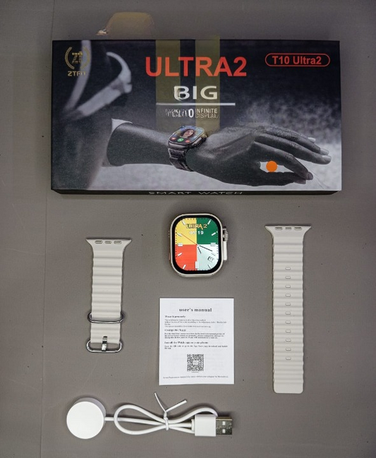 Ultra 2 Smart Watch | T10 Ultra 2 Watch Big Screen