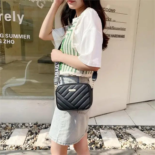 Leather Square Shoulder Bag | PU Leather Shoulder Bag for women, girls