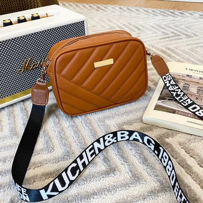 Leather Square Shoulder Bag | PU Leather Shoulder Bag for women, girls