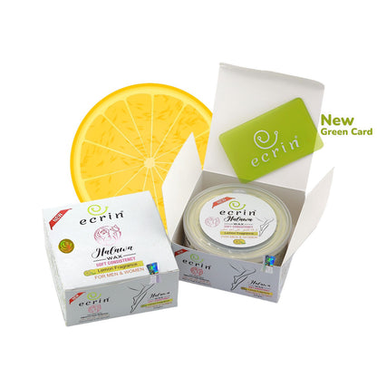 ECRINCOSMETICS Ecrin Organic Halawa Wax - 100% Lemon &amp; Sugar Base