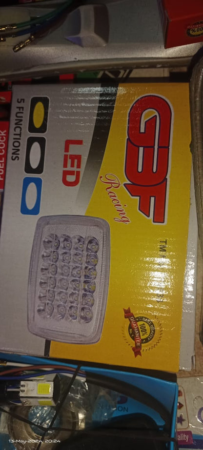 New 5 function Led headlight 15 led fog bike headlight super bright