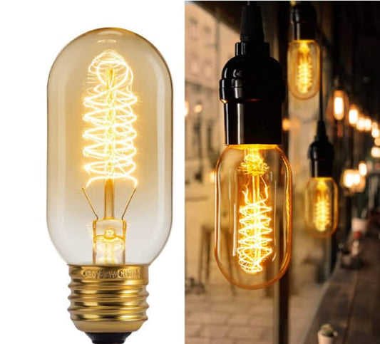 Bulbrite Incandescent T45 Medium Screw Base Light Bulb, 40 Watt,