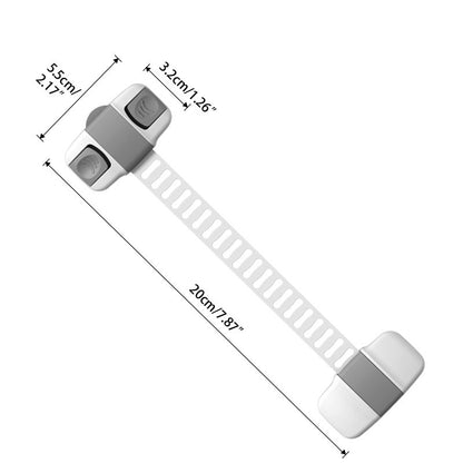 Adjustable Multi purpose lock Child Safety Cabinet Lock Protector Drawer Door Cabinet