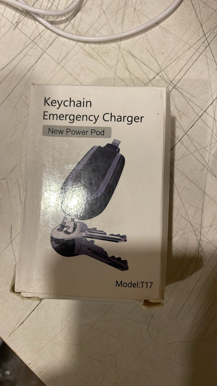 Keychain power bank | Keychain Portable Charger, Mini Power Emergency Pod Key