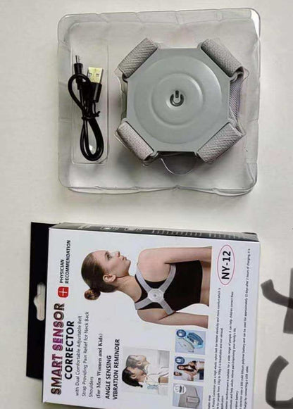 Smart Sensor Corrector Belt, Smart adjustable posture corrector with vibration