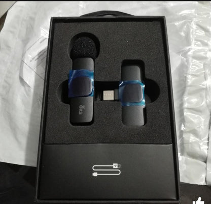 K8 Collar Wireless Microphone Type C Supported