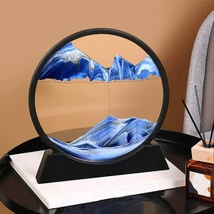 3d Moving Sandscapes Frame | 7 Inch Sand Lamp ( Random Color