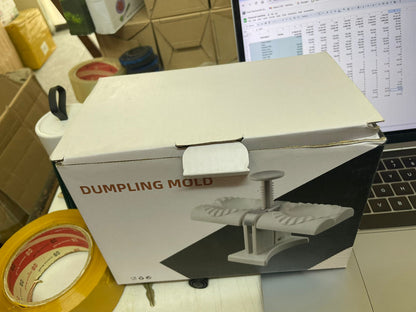 Double head design automatic dumpling machine mold, dumplings quickly and easily