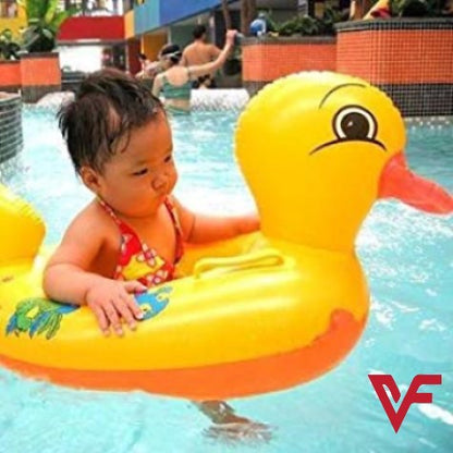 Duck Baby Floats Tube, Inflatable Duck Pool Float, Baby Floating Seat, Children