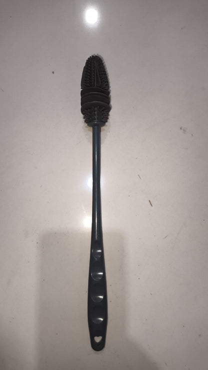 Silicone Feeder Bottle Brush Glass Brush Cup Brushes Long Handle | Silicone
