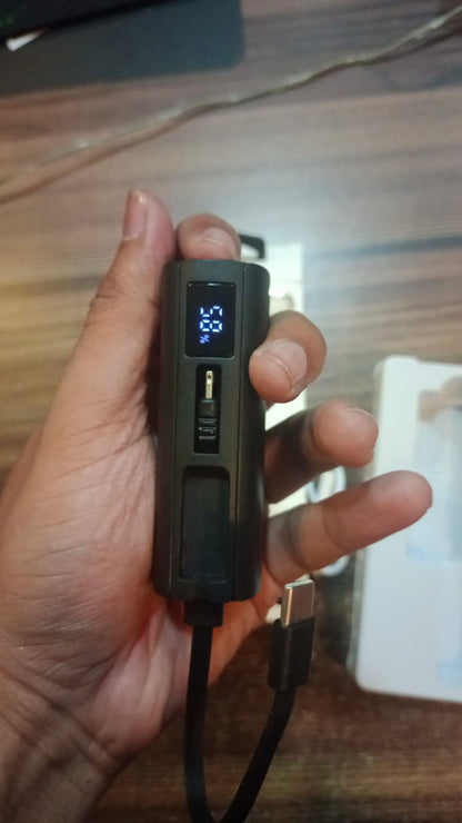 Aspor A351 2in1 Iphone &amp; Type-C Flexible Portable Mini 5000mah Power Bank