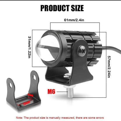 2 pcs Mini drive fog light with ( 3 point ) gift