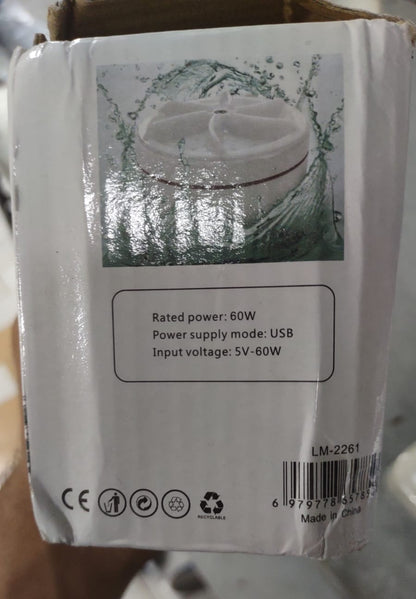 Mini Washing Machine Portable Ultrasonic Turbine Washer