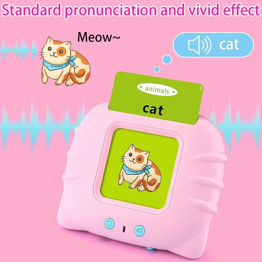 Talking flash cards Preschool learning toys Early Educational Toys English Learn to