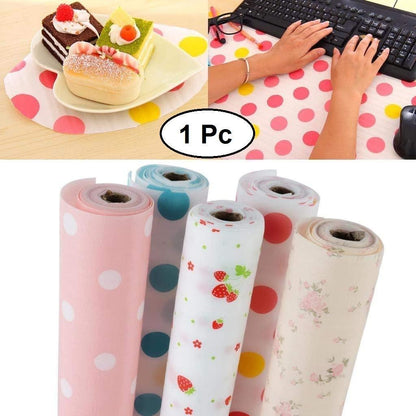 Non Slip Kitchen Printing Antibacterial Cabinet Plastic Foam Household Wardrobe Moisture Drawer