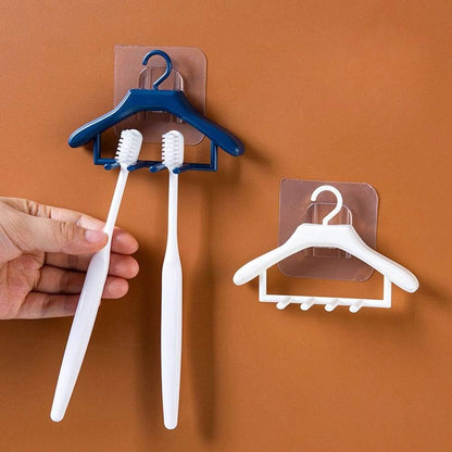 1pcs Toothbrush Holders Wall Mounted Hangers Style Toothbrush Holder Tooth Brush Razor