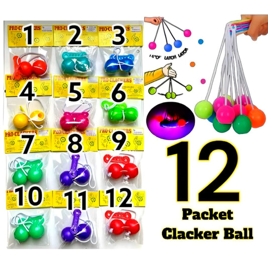 12 packet tak tak clacker ball | china ball | pack of