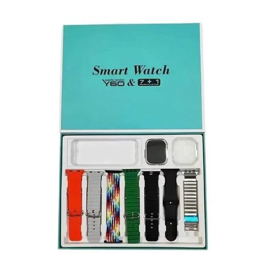 Y60 ULTRA 7 IN 1 Smart Watch (Random color)