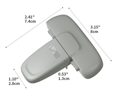 Child Safety Fridge Lock , Baby Safety Refrigerator Freezer Door Lock, No