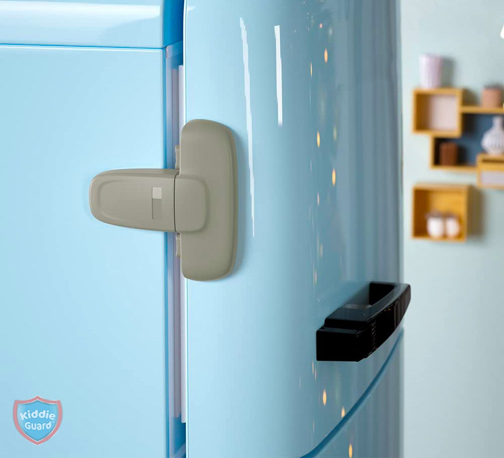 Child Safety Fridge Lock , Baby Safety Refrigerator Freezer Door Lock, No