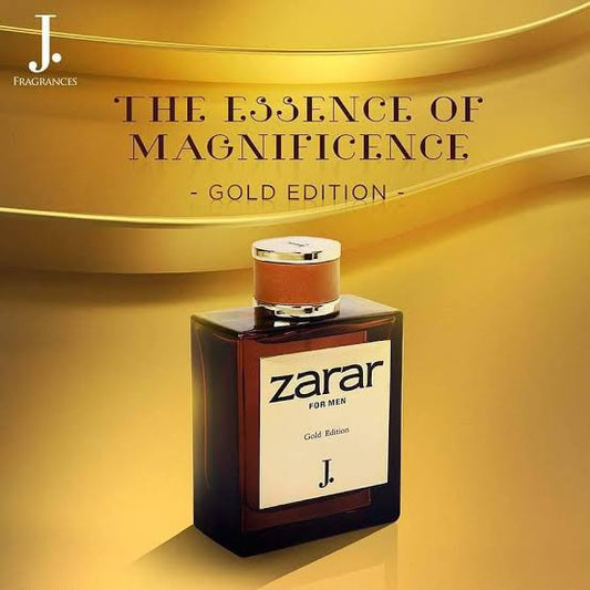 J. Zarar Gold edition for men - long Lasting 100ml