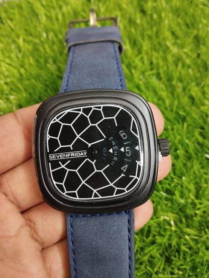 SEVEN FRIDAY Wrist Watch for Men - Without Box (Random Colors &amp;