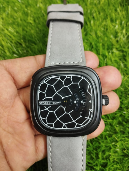 SEVEN FRIDAY Wrist Watch for Men - Without Box (Random Colors &amp;